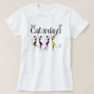 T-shirt à sensation Caturday