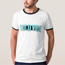 T-shirt à sonnerie rétro pour hommes Good Vibes