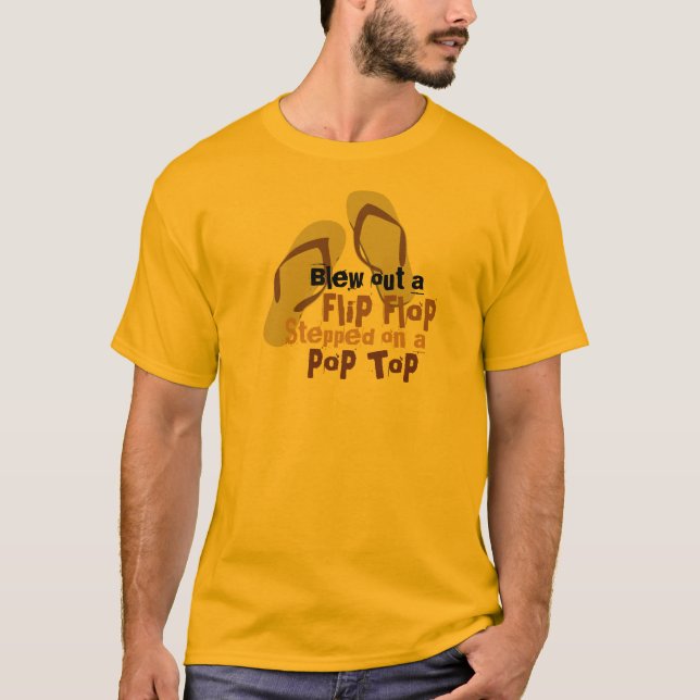 T-shirt A soufflé une bascule électronique 2 (Devant)