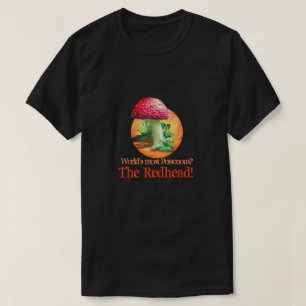T-shirt à tête rouge le plus toxique