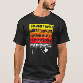 T-shirt à thème de poulet humour lié à l'amant de