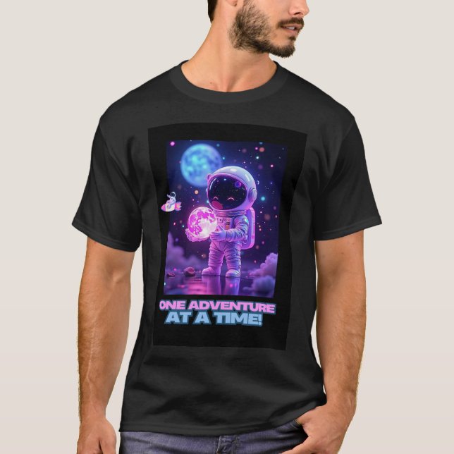 T-shirt à thème spatial Austronut - Astronomy Love (Devant)