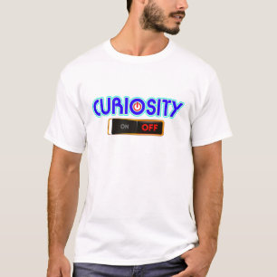 T-shirt à typographie minimale Curiosity OFF