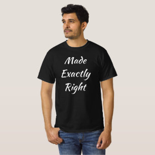 T-shirt à valeur masculine parfaitement adaptée