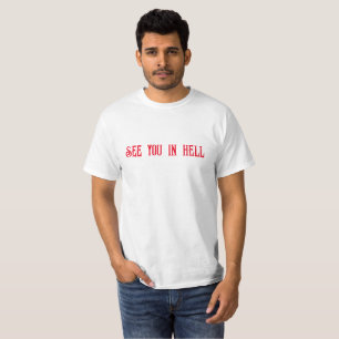 T-shirt À vous voir en enfer Halloween