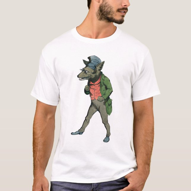 T-shirt a wolf (Front)