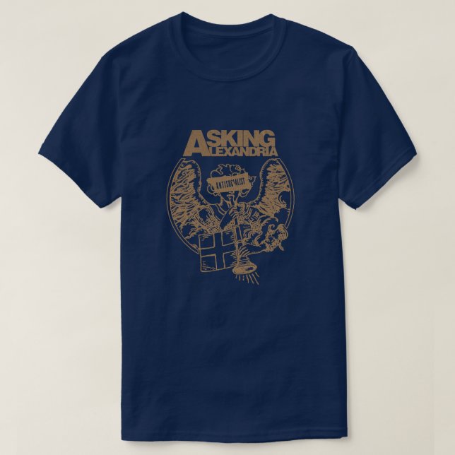 T-shirt AA antisocialiste (Design devant)