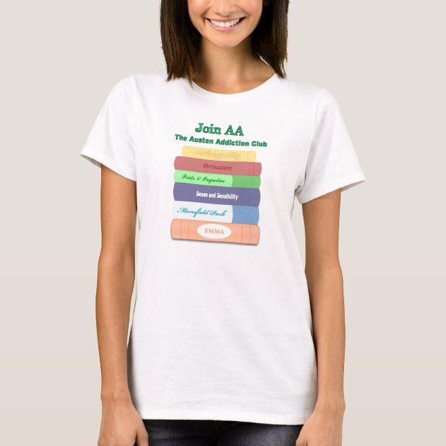T-SHIRT AA - CLUB DE DÉPENDANCE D'AUSTEN (Devant)