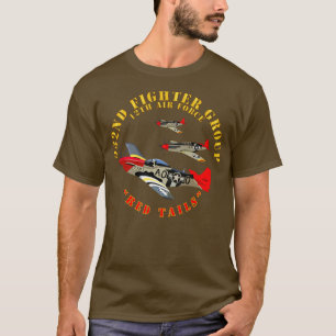 T-shirt AAC 332e Groupe de chasseurs 12e voiles rouges AF
