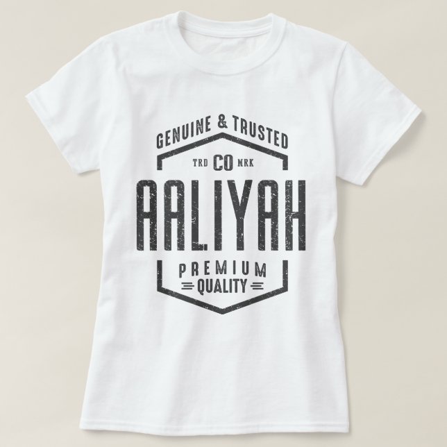 T-shirt Aaliyah (Design devant)