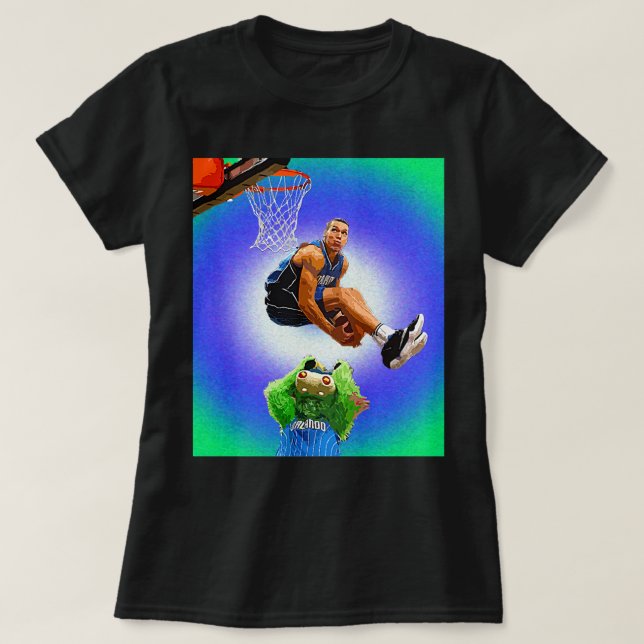 T-shirt Aaron Gordon 2016 Concours de Dunk Long T Shirt (Design devant)