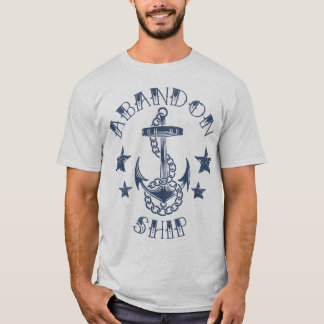 T-shirt Abandon du maillot de navire