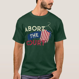 T-shirt Abandonner La Cour Droits De Reproduction Draps Fé