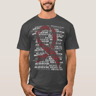 T-shirt Abandonner le myélome multiple Sensibilisation au
