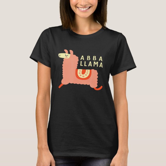 T-shirt Abba Llama (Devant)