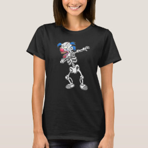T-shirt Abbing Skeleton Scary Clown Halloween Zombie Cost
