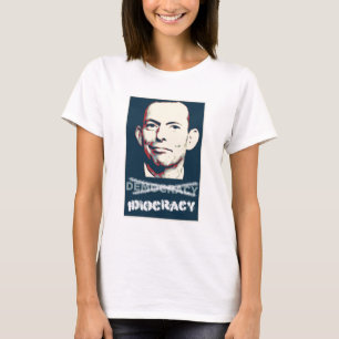 T-shirt Abbott élégant - défenseur d'idiocracy australien