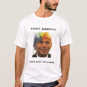 T-shirt Abbott élégant, le cadeau de Dieu à travailler