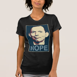 T-shirt Abbott élégant - Nope
