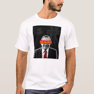 T-shirt Abbott le remplaçant de chemise de rejet - *White*