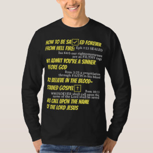 T-shirt ABC du salut (manches longues)