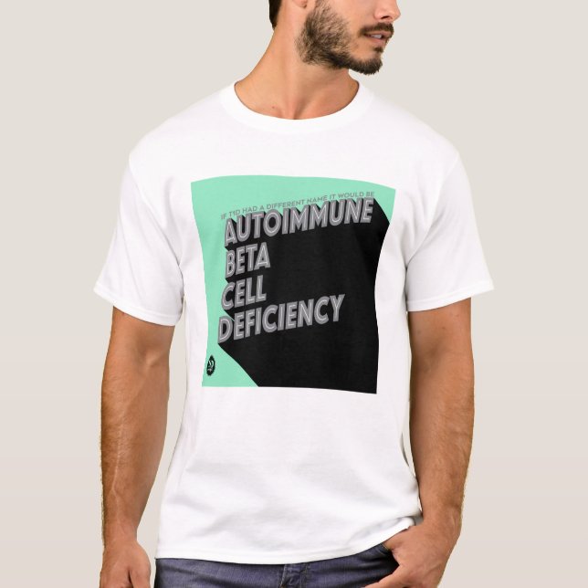 T-shirt ABCD [menthe/noir] (Devant)