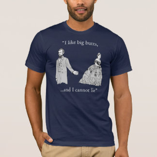 T-shirt Abe honnête (foncé)