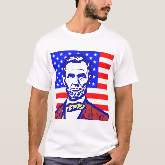T-shirt ABE LINCOLN 3 (Devant)