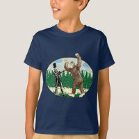 ABE LINCOLN : CHASSEUR de SASQUATCH - logo drôle