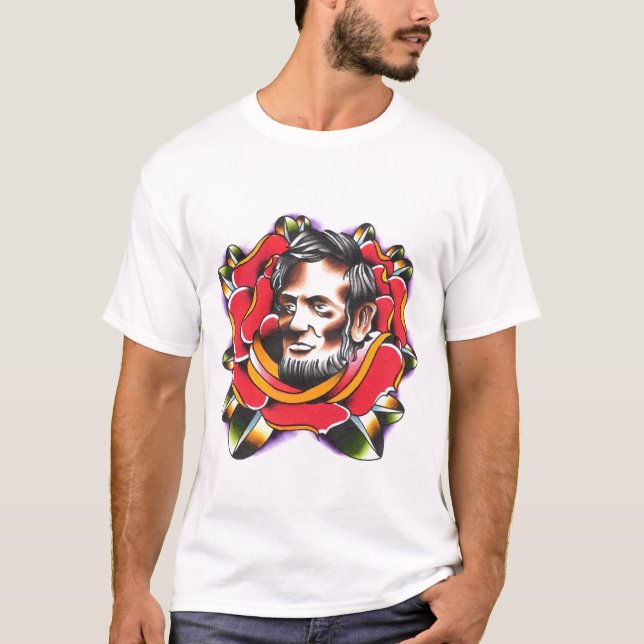 T-shirt Abe s'est levé (Devant)