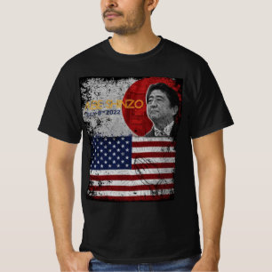 T-shirt Abe shinzo rétro