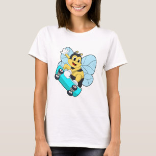 T-shirt Abee comme patineur avec skateboard