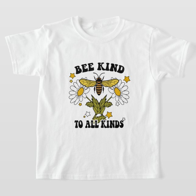 T-shirt Abee genre Buzze avec style Bumble Jaune Abeille (Poser)