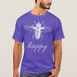 T-shirt Abee Happy Jouer Vintage Graphic Tee Design