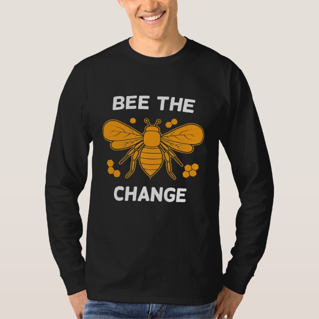 T-shirt Abee le changement apiculteur apiculteur Bumblebee (Devant)