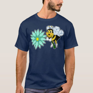 T-shirt Abeille à fleurs 2