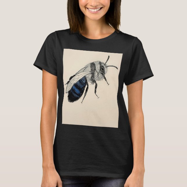 T-shirt Abeille affairée (Devant)