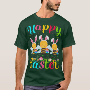 T-shirt Abeille Amant Drôle Oeuf De Pâques Bunny Abee Joye