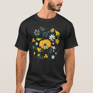 T-shirt Abeille apicole esthétique apiculture miel abeille