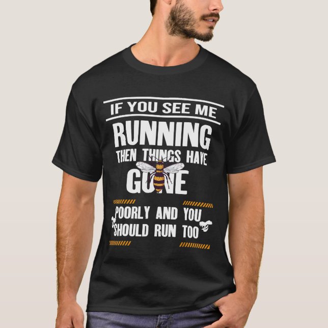 T-shirt Abeille apiculteur Apiariste abeilles Miel abeille (Devant)