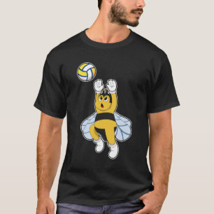 T-shirt Abeille aux sports de volley-ball