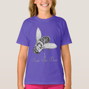 T-shirt abeille Chemise abeille miel Sauver les ab