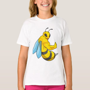 T-shirt Abeille comme culturiste
