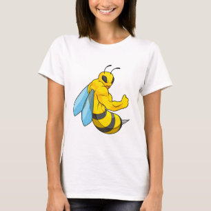 T-shirt Abeille comme culturiste