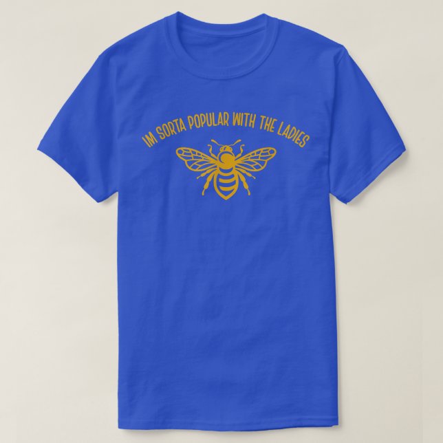 T-shirt Abeille d'apiculture amusante  (Design devant)