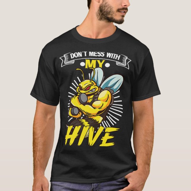 T-shirt Abeille de miel apiculture apiculteur abeille api  (Devant)