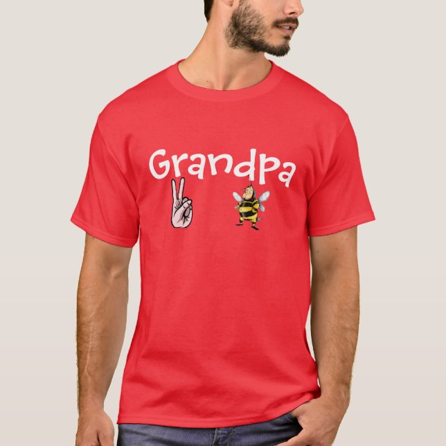 T-shirt Abeille du grand-papa 2 (Devant)