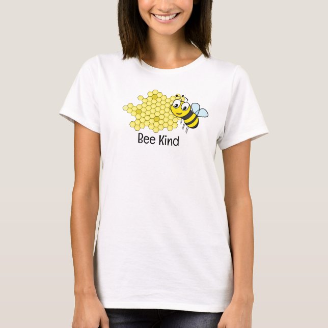 T-shirt Abeille et peigne (Devant)