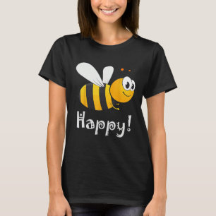 T-shirt Abeille Heureuse Abeille Lumineuse