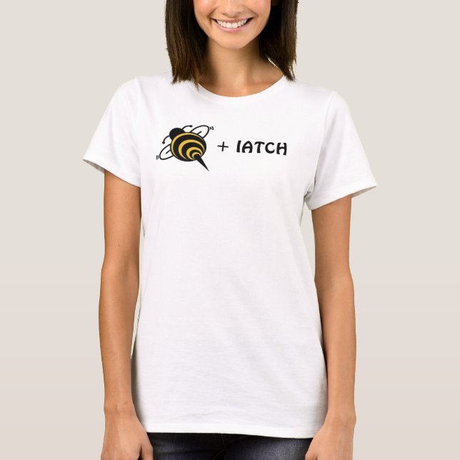 T-SHIRT ABEILLE+  IATCH (Devant)